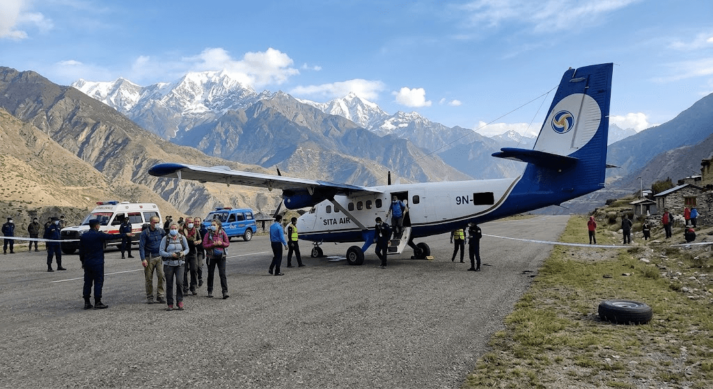 Plane Carrying 16 Suffers Wheel Detachment During Nepal Runway Mishap