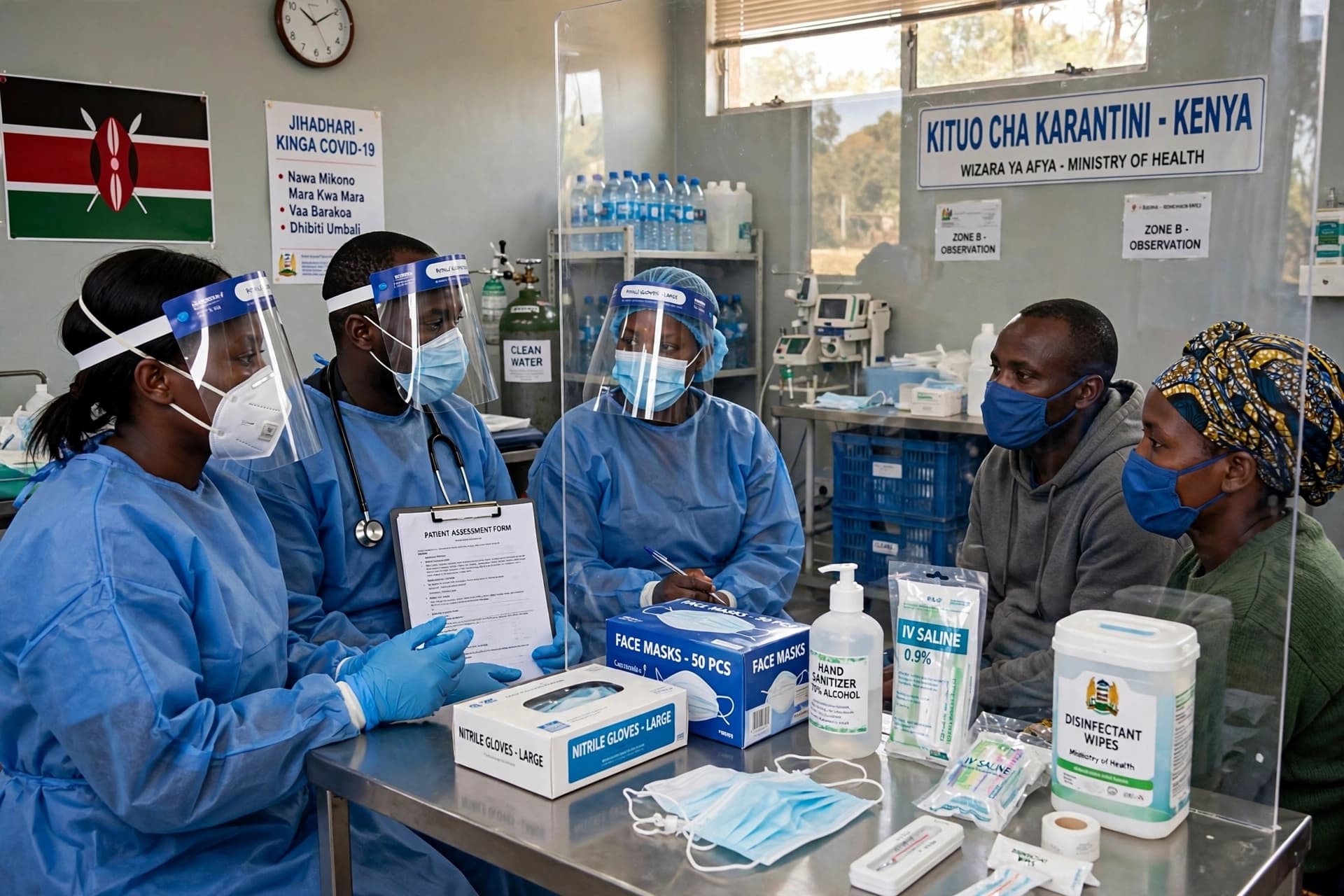 Kenya's Ebola Cluster: Caught in Quarantine, Not in the Community
