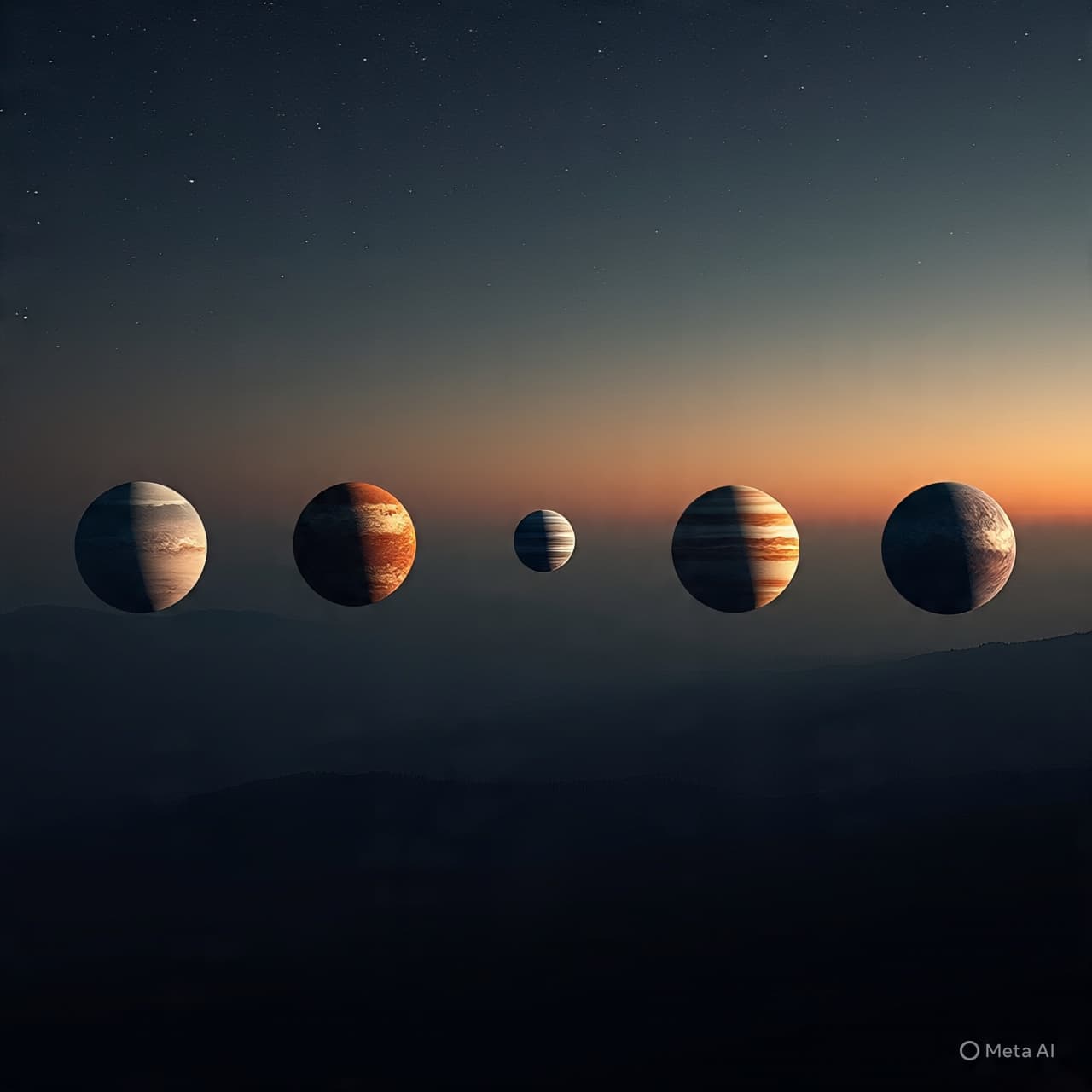 The Night Sky in Conversation: Why Are Six Planets Appearing in a Single Cosmic Line