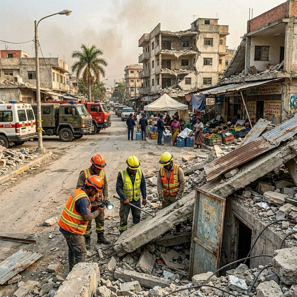 When the Earth Trembled, Hope Continued Beneath the Rubble