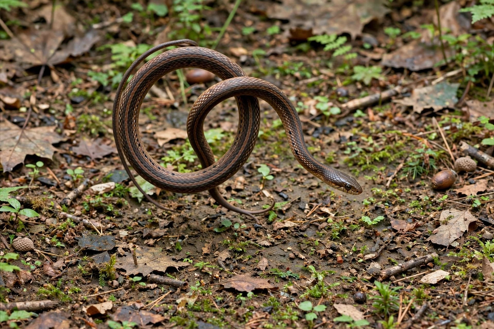 The Snake That Became a Wheel to Survive