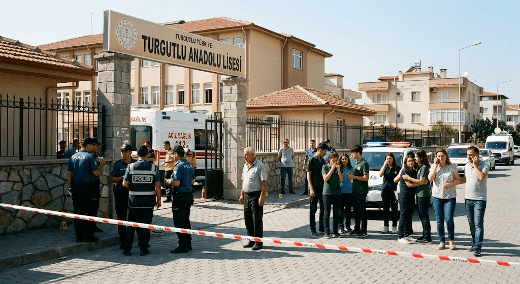 Terror at the Gates: 4 Students Wounded in Shooting Outside High School in Western Türkiye