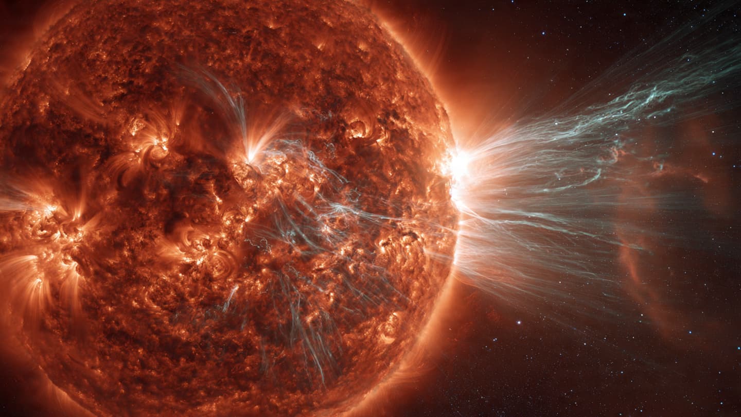 The Sun Sends a Powerful Reminder Across the Solar System