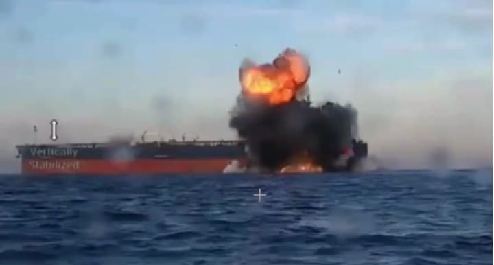 Escalating Maritime Tensions: Russian-Linked Tanker Struck Again in the Black Sea