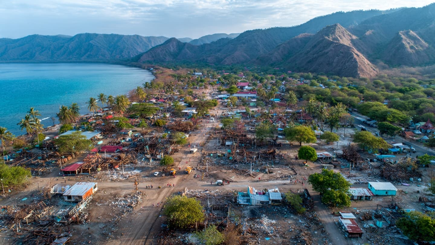 When Earth Trembles Over Flores: Rescue, Ruins, and the Long Silence After Indonesia’s Strongest Shock