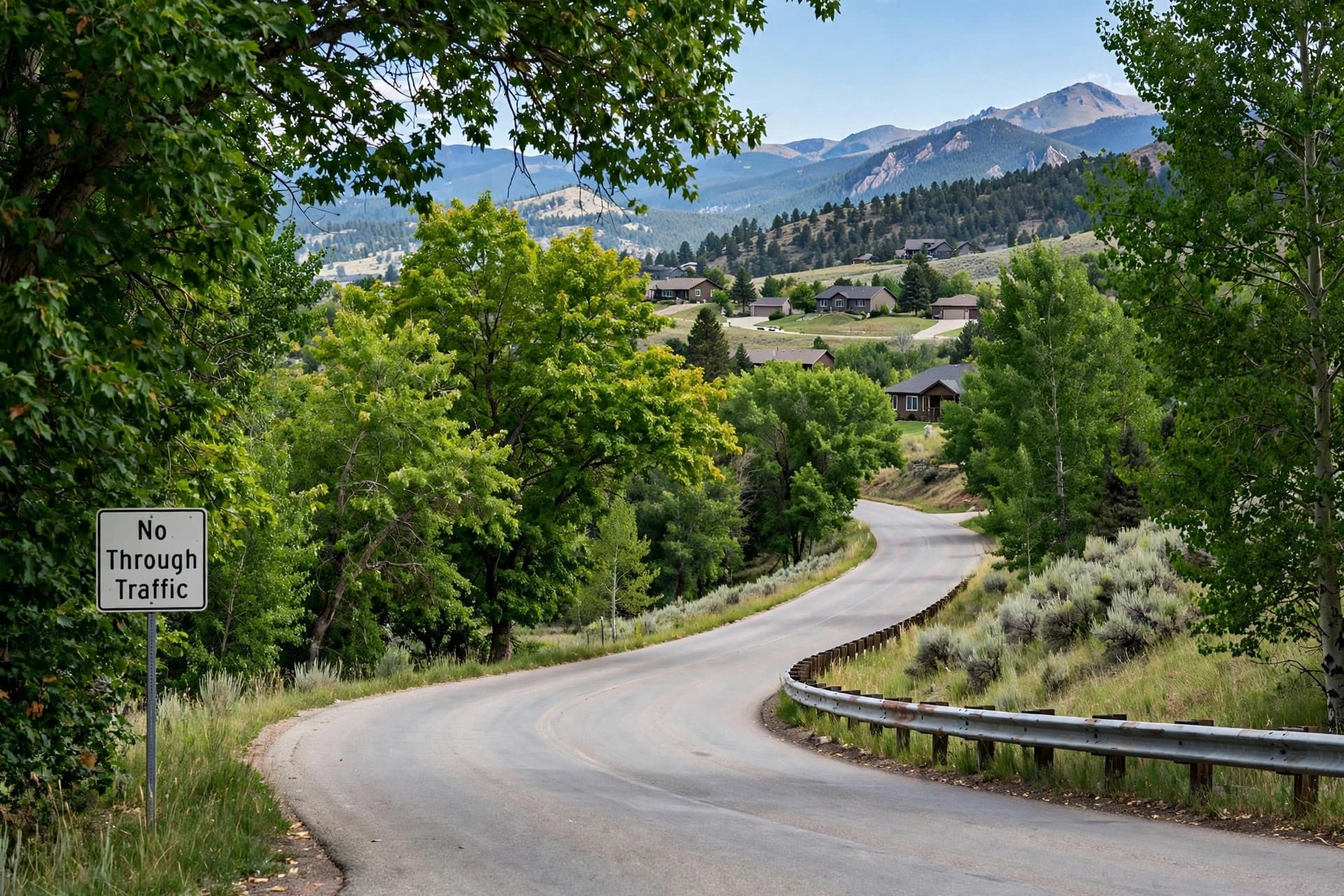 A wealthy suburb closed its roads, and the region noticed.