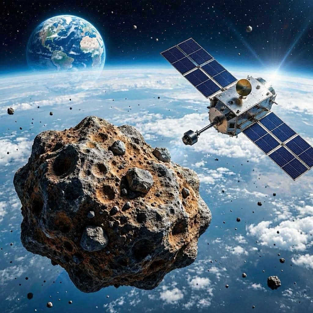 Scientists prepare to study a fragment of the moon from space