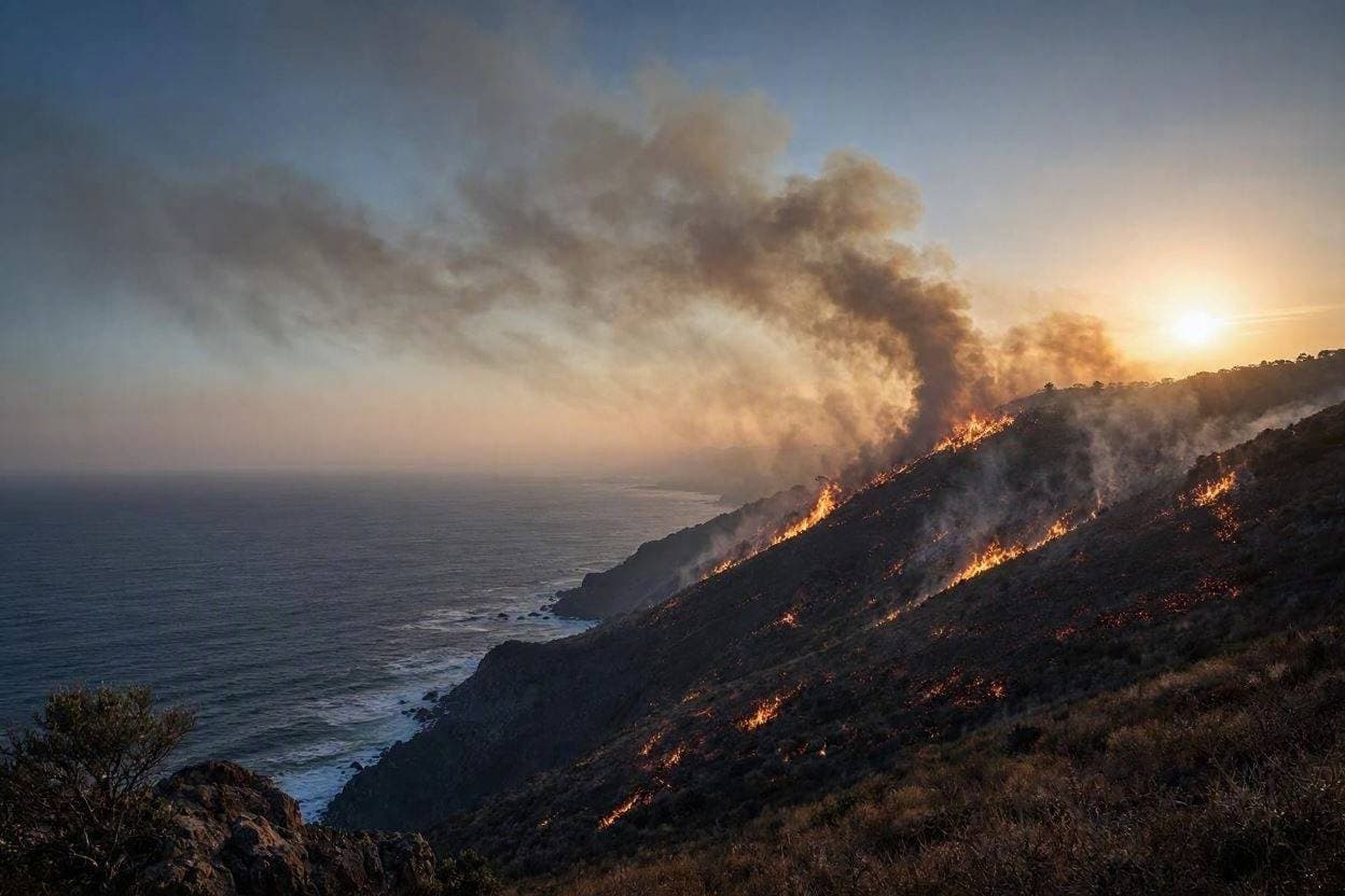 Nature’s Fury: The Timber Fire Growth