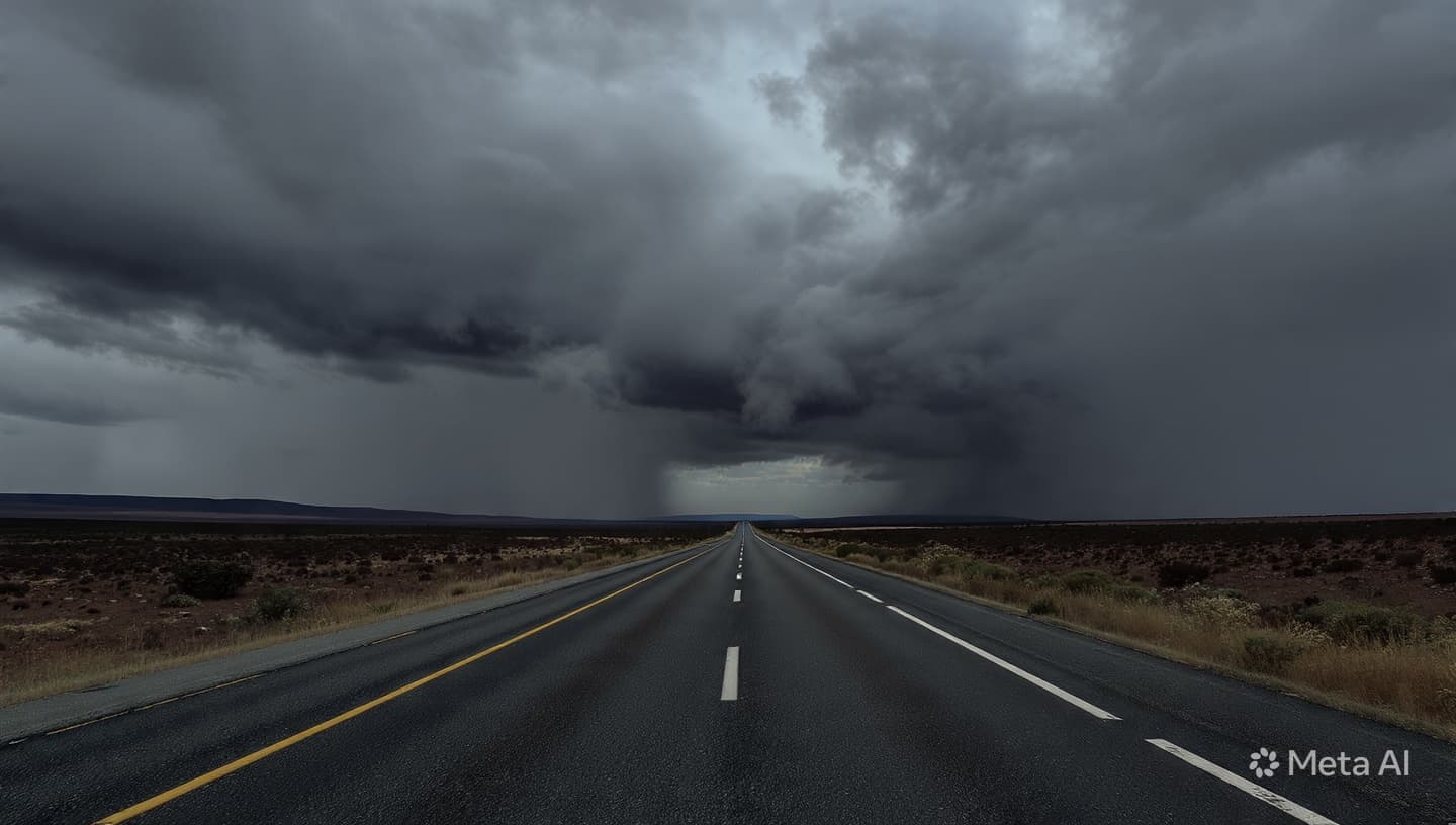 Between the Dashboard and the Rain: A Reflective Narrative on a Journey Suddenly Stopped