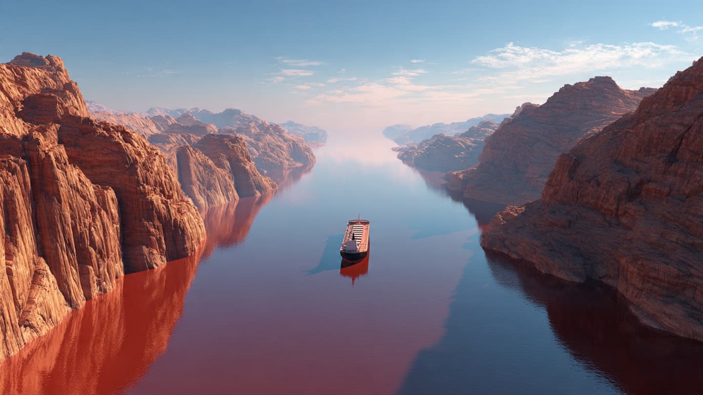 Through the Bab el-Mandeb, A Cargo Ship Falls Silent as Violence Reaches One of the World’s Maritime Gateways
