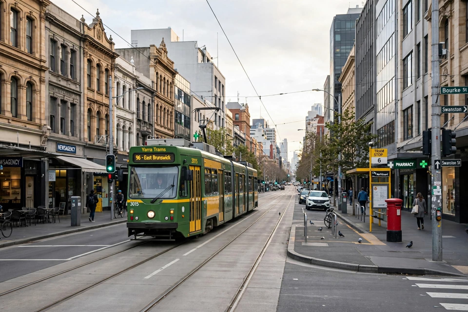She was riding the tram with her dog; a stranger had other plans.