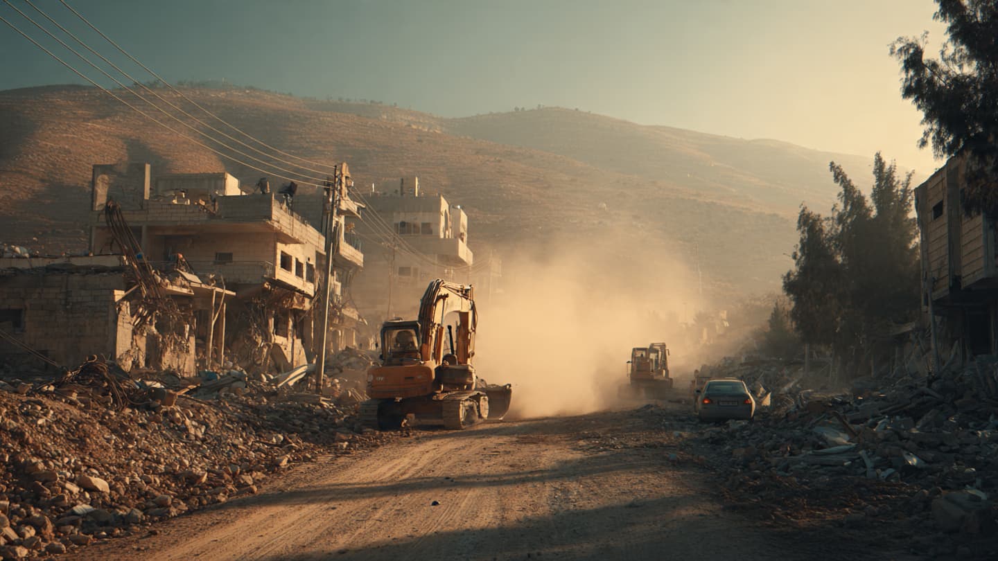 Across the Divided Landscape of the West Bank: Bulldozers Reshape Streets, Livelihoods, and Memory
