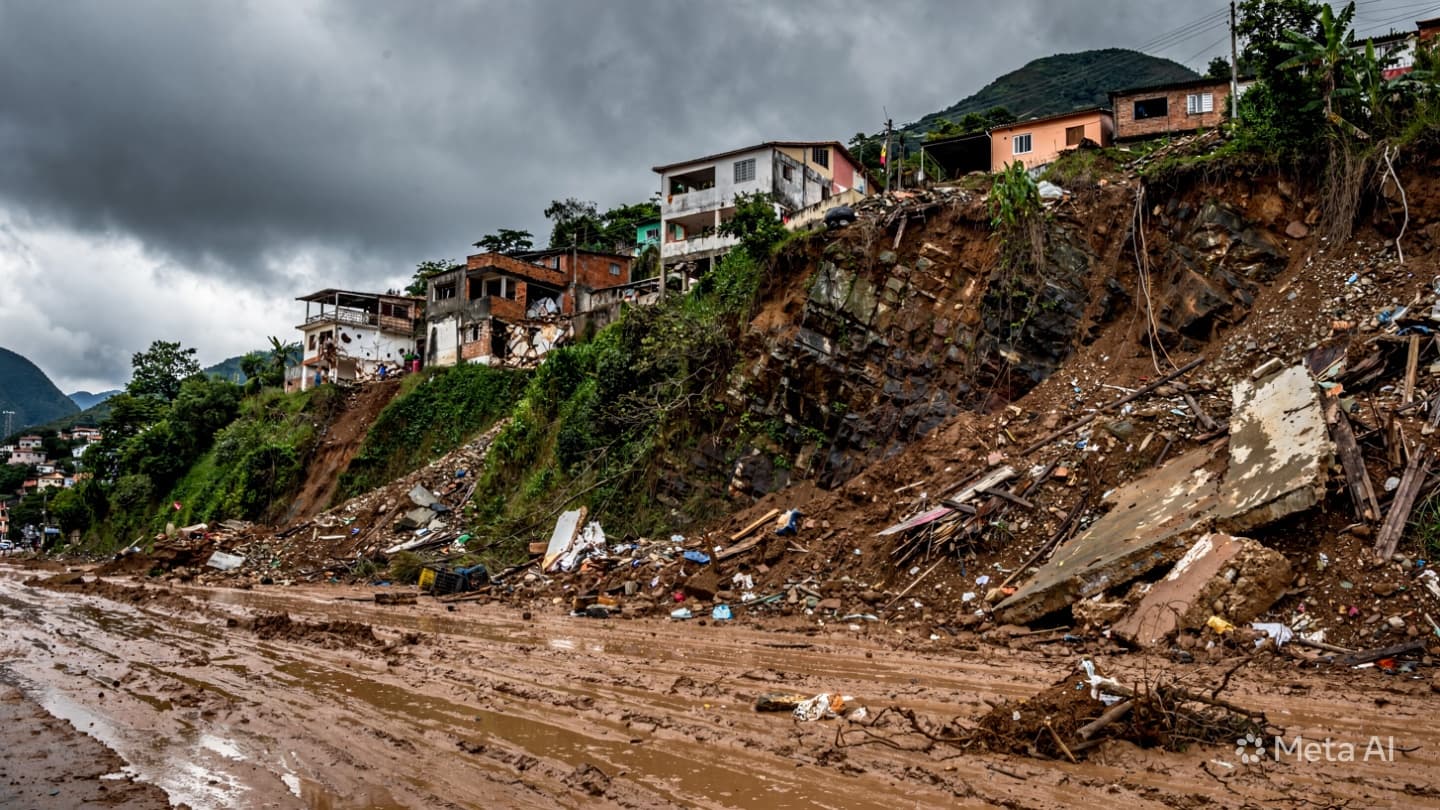 Rio De Janeiro Landslide: Five Dead After Heavy Rains Destroy Homes on Steep Hillside