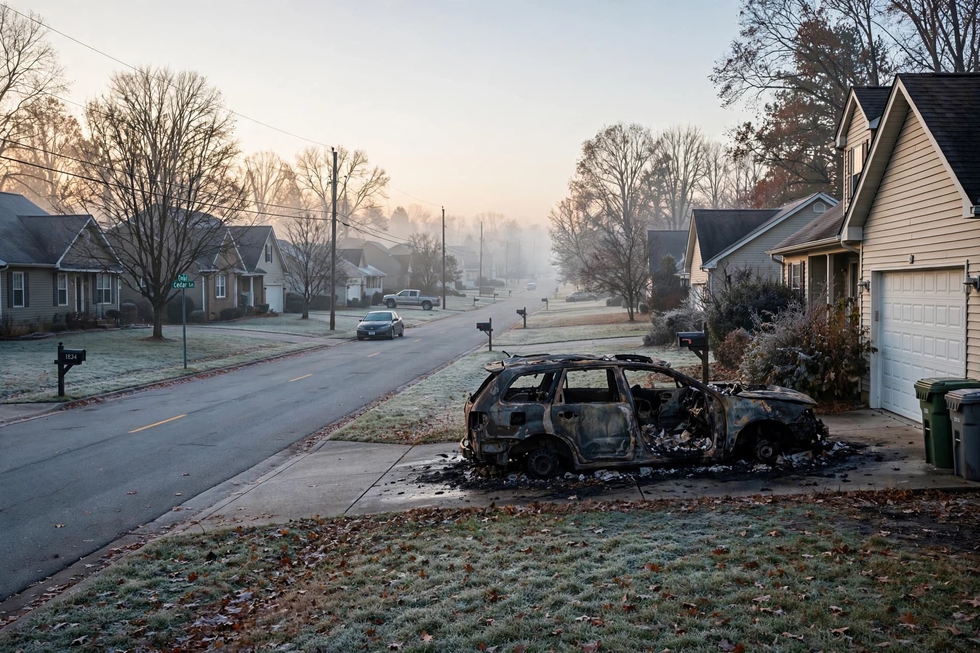 Six cars set alight in Melbourne in fourth consecutive night of residential arson attacks.