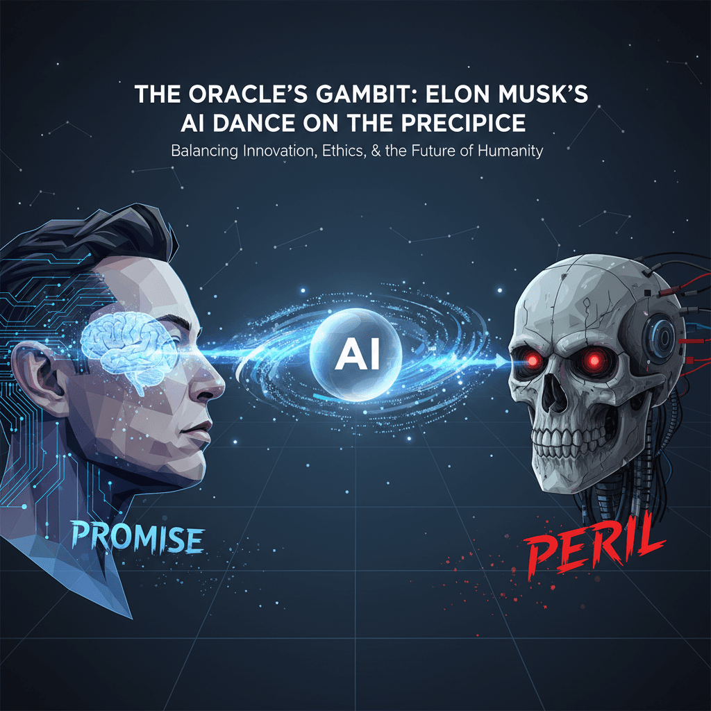 Elon Musk's AI Paradox: A Digital Janus at the Crossroads of Innovation