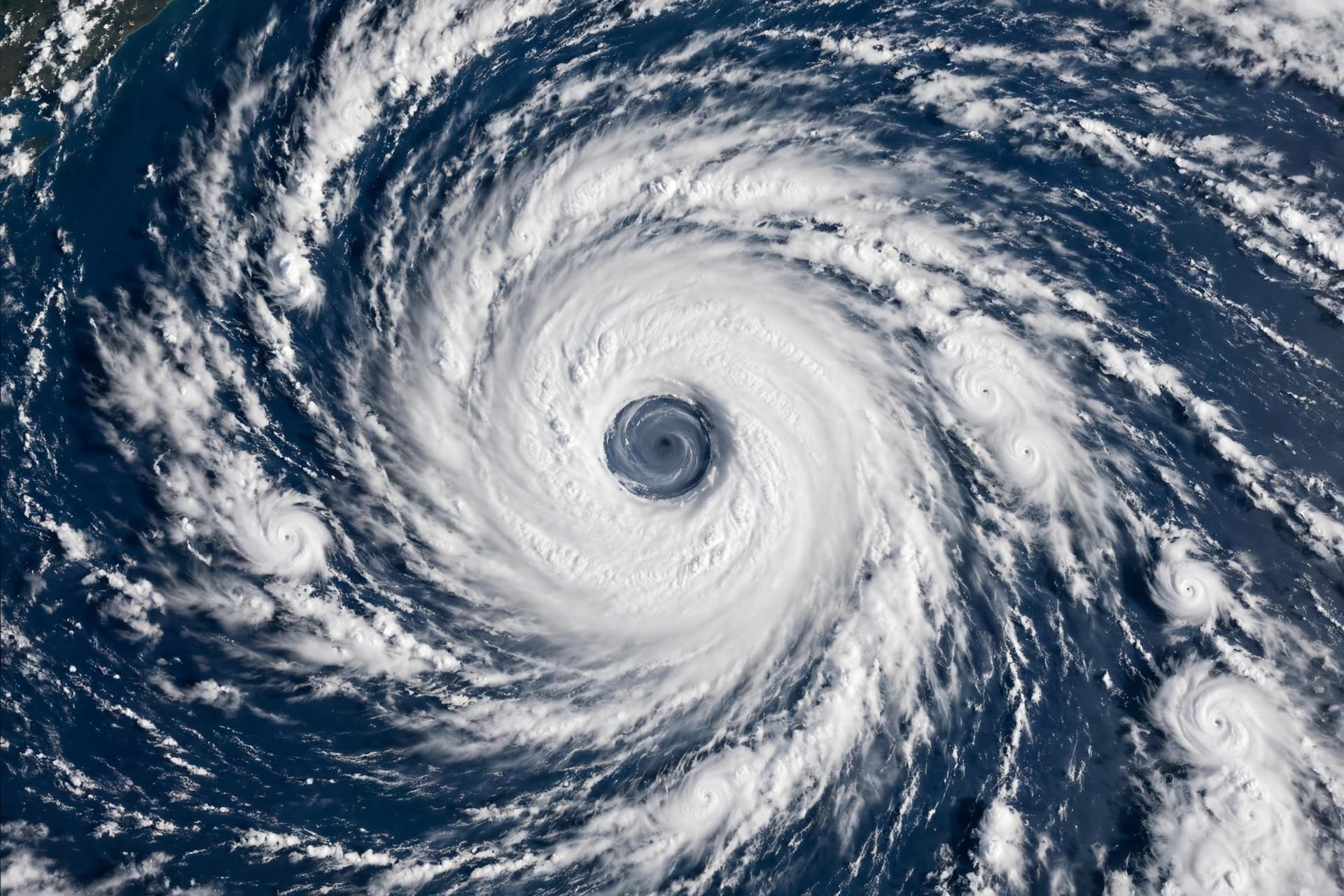 Super Typhoon Champi swirls, and the scale of it is the story