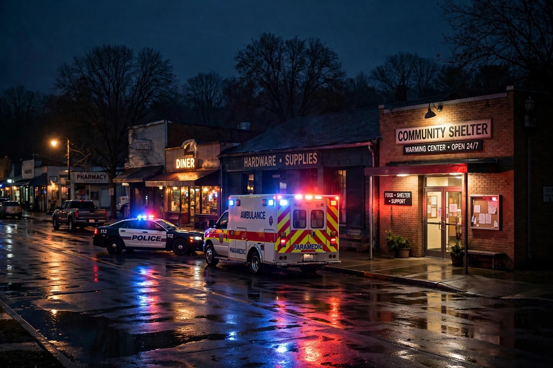 Nine people, one shelter, and the limits of a small town's capacity