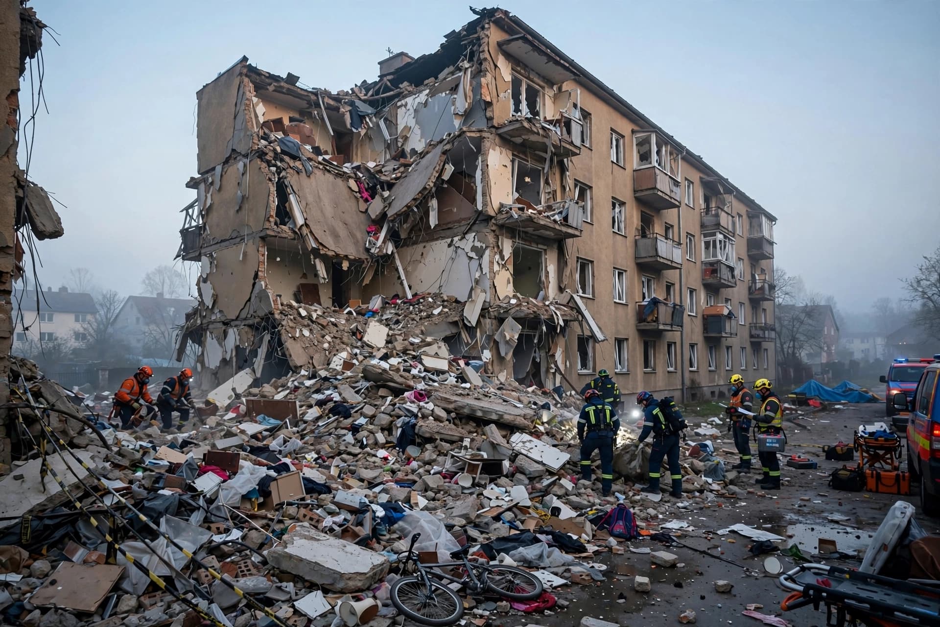 Russia pounds Ukraine in deadly strikes killing at least 24, including four children.