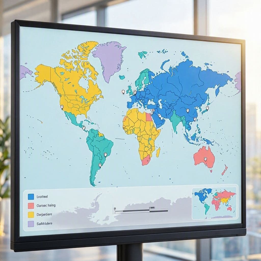 Seeing the World Truly: A New Map Perspective