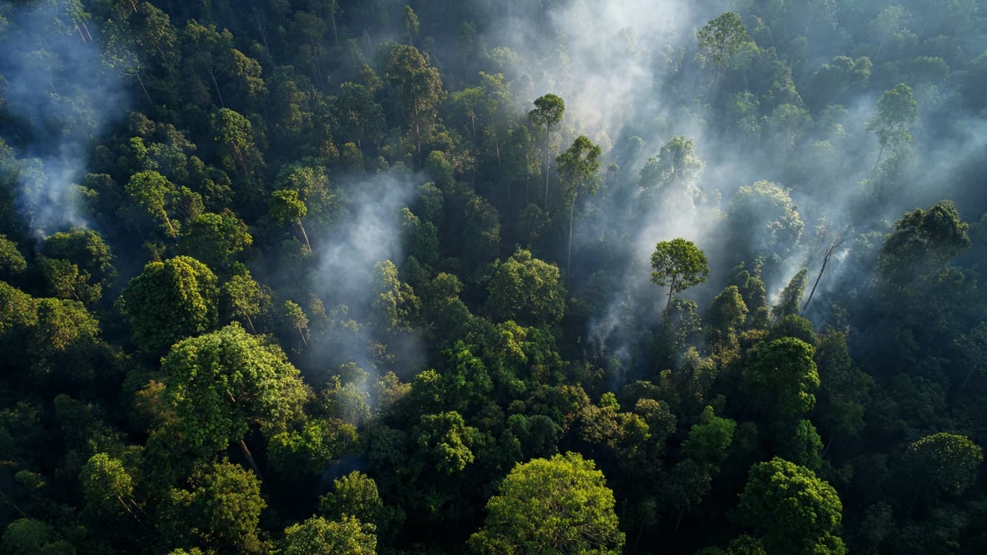 When Kalimantan Burns Beneath August Skies: Smoke, Dry Winds, and a Landscape Waiting for Rain