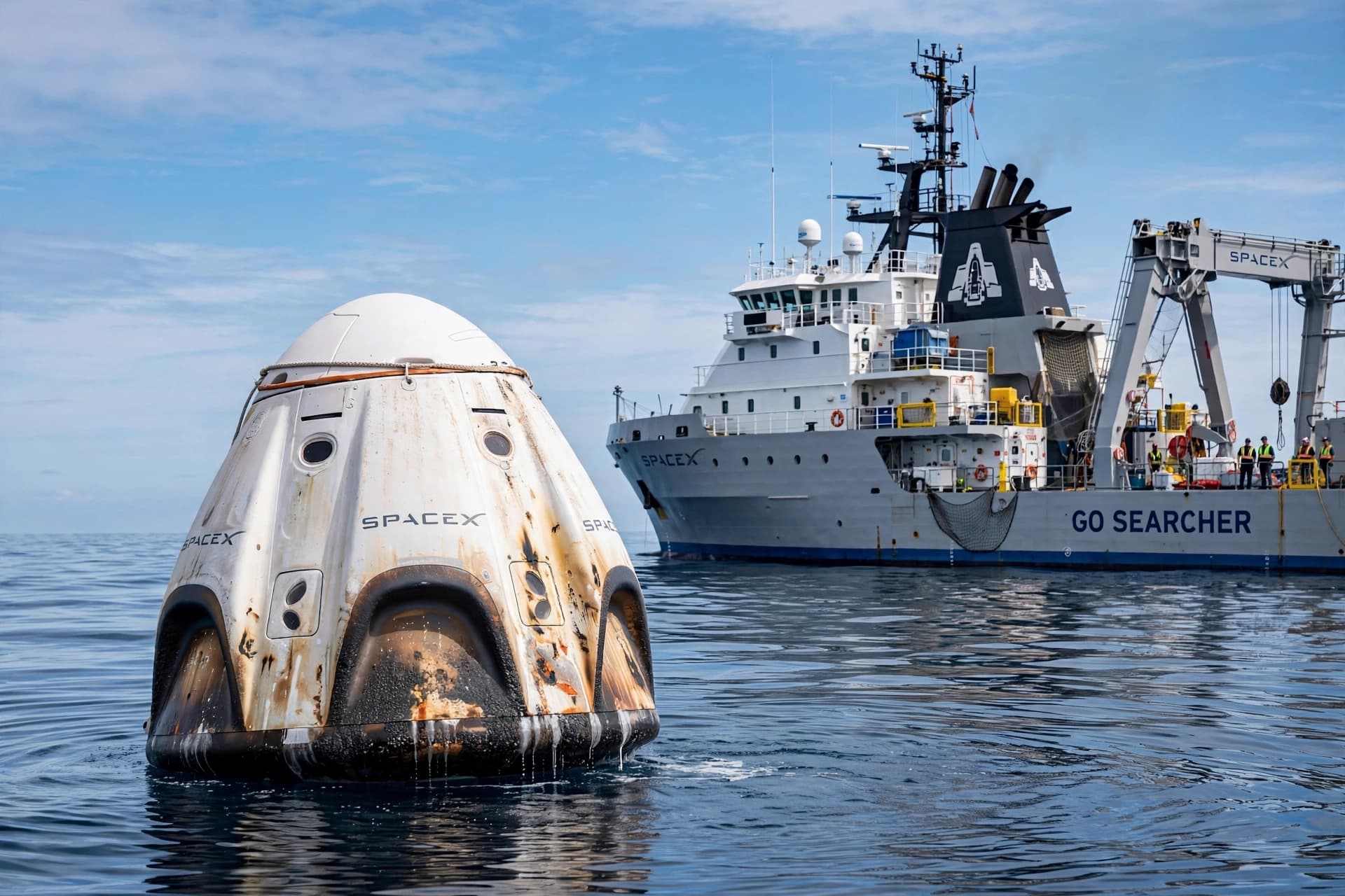 The Long Way Home: Four Astronauts Return