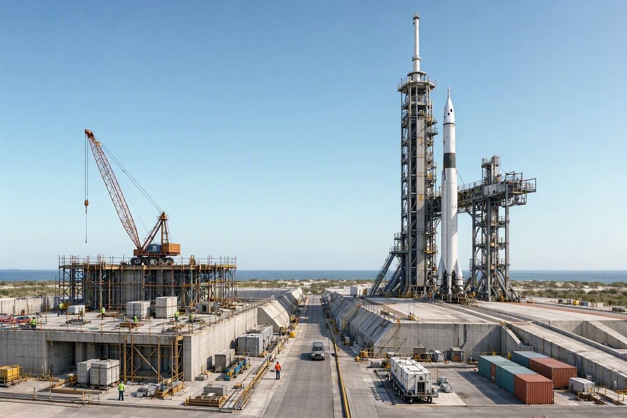Blue Origin Adds Second Pad to Cape Canaveral Complex