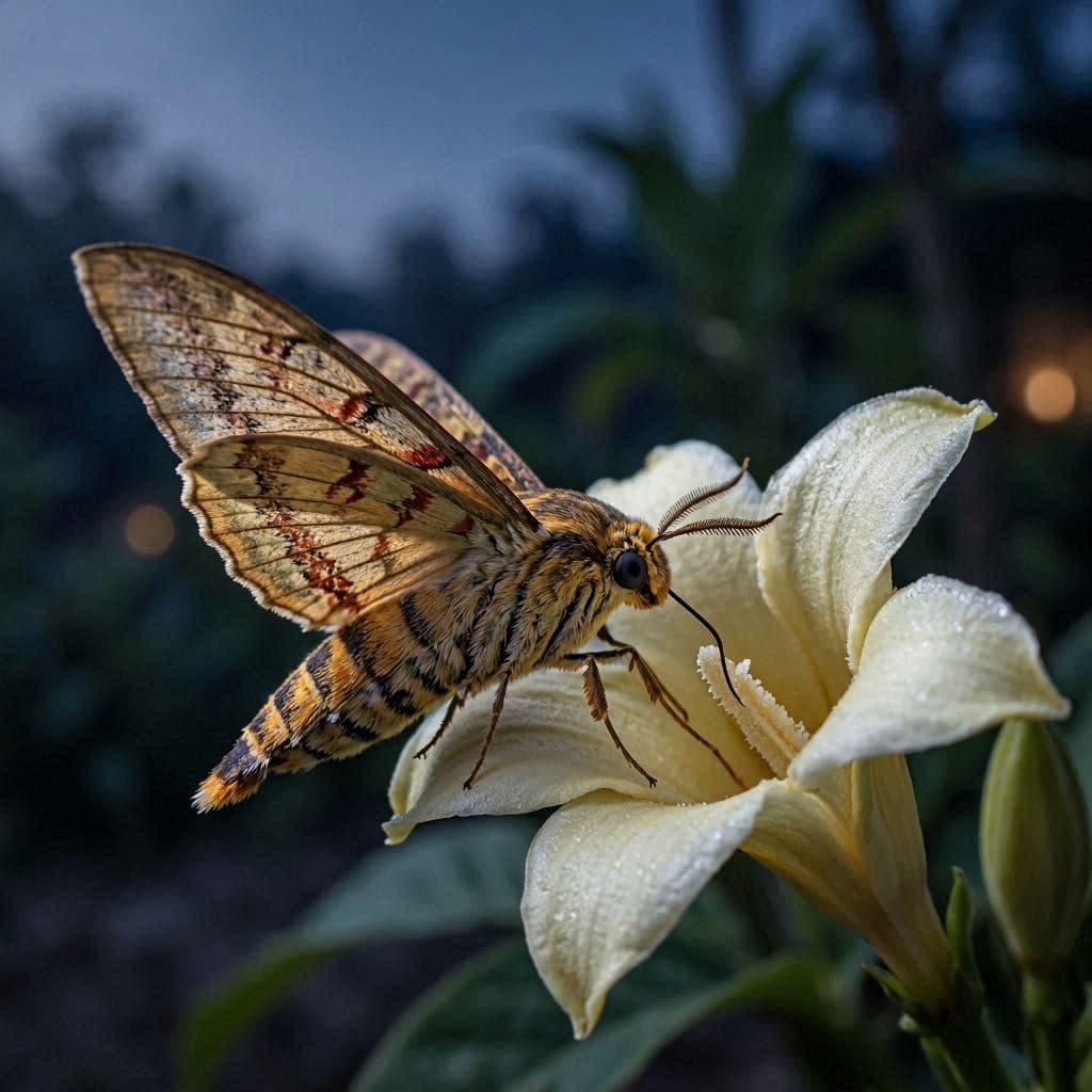 Scent on the Wing: How Moths Smell Flowers