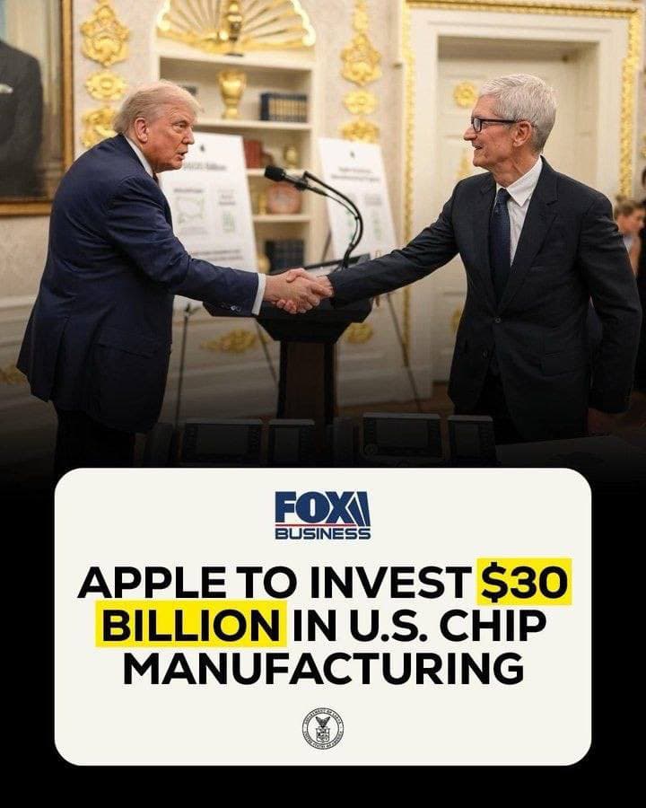 Apple's $30 Billion U.S. Chip Gamble Sparks Manufacturing Boom — Is America Entering a New Tech Golden Age?
