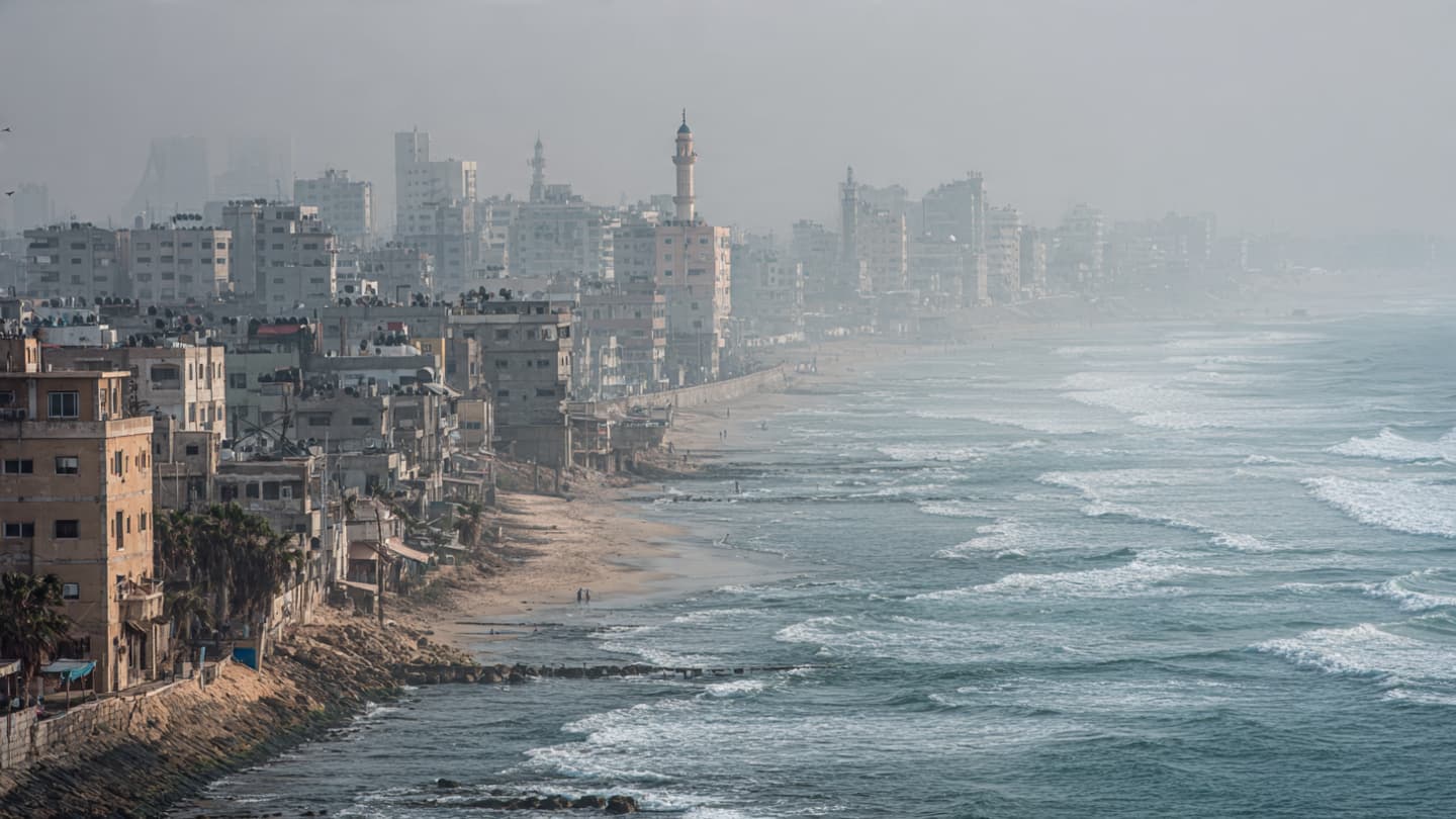 From Horizon to Holding: The Subtle Tension of Movement Toward Gaza