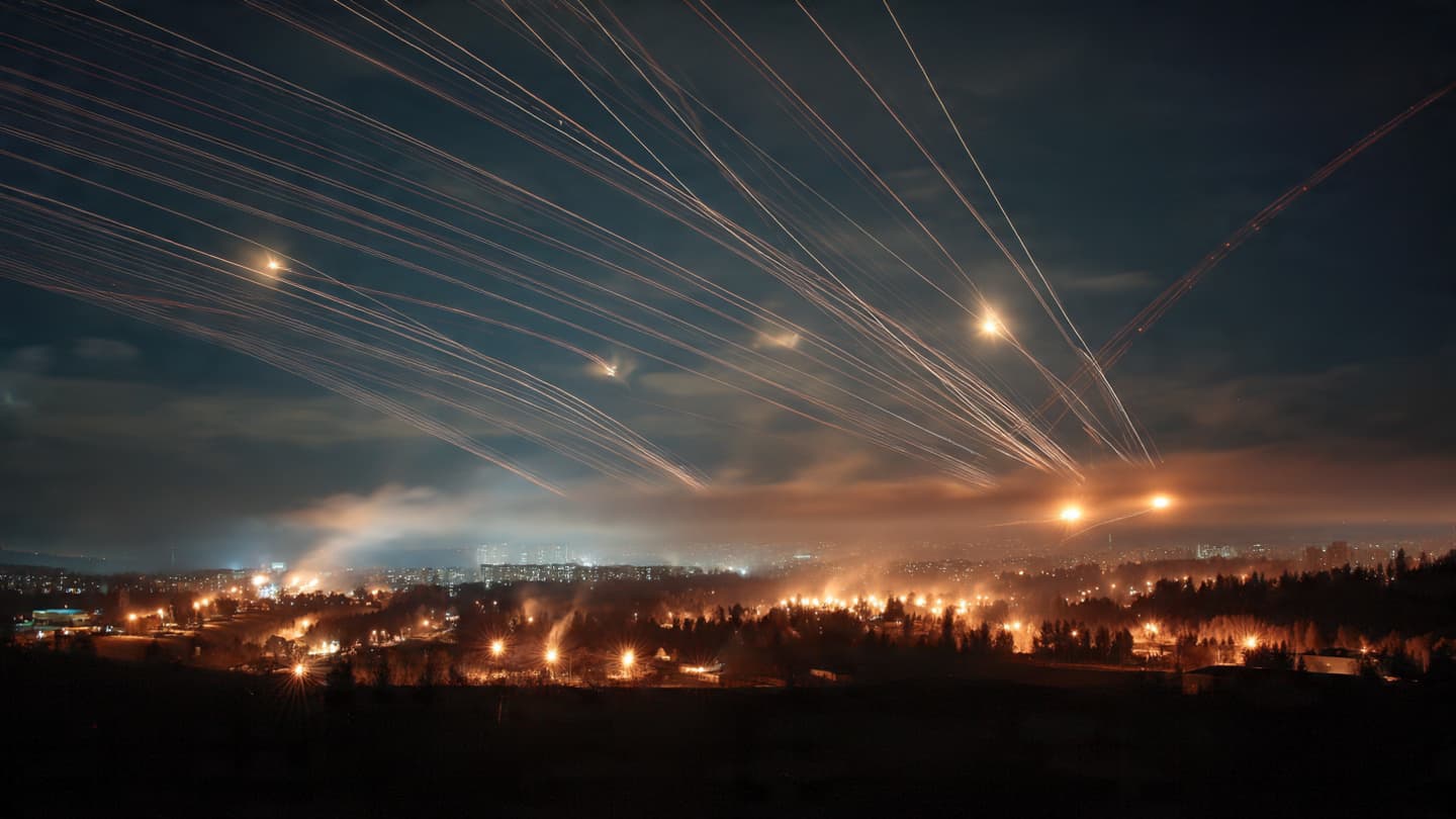 . The Night Sky Again Became Part of the Russia-Ukraine Battlefield