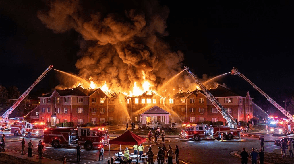Tragedy in Mississippi: 2 Dead, 4 Hospitalized After Massive Assisted Living Facility Fire