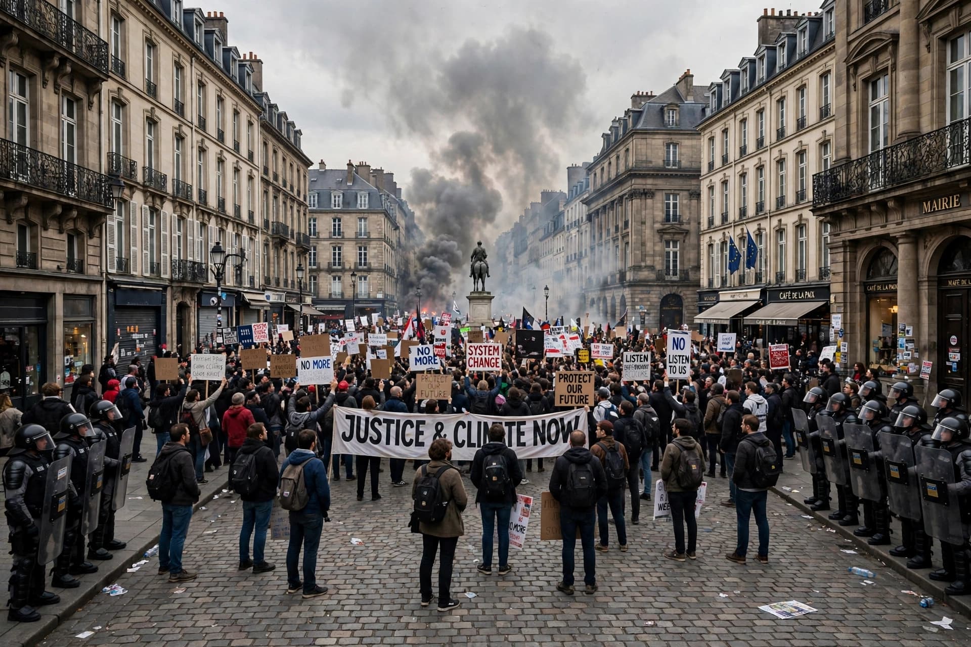 The protests have subsided; the conditions have not.