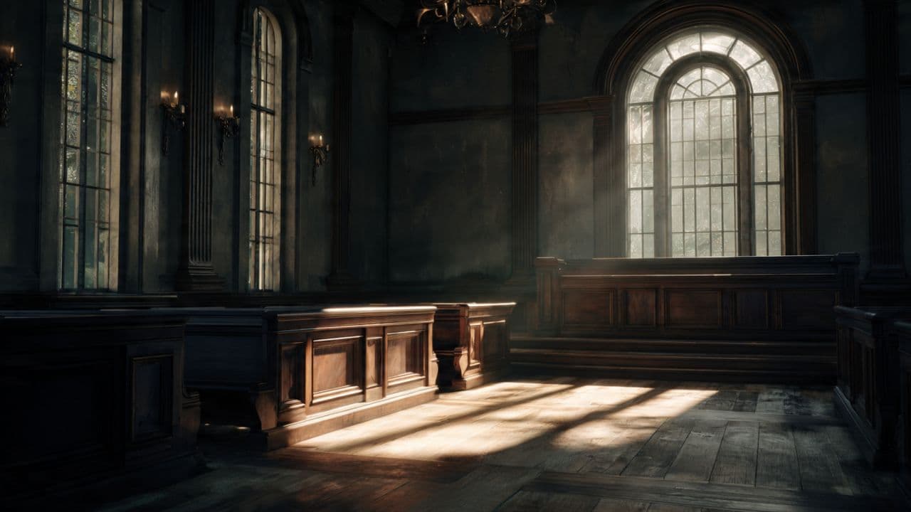  Under the Heavy Gavel: Reflections on Justice, Authority, and Shadows in the Courtroom