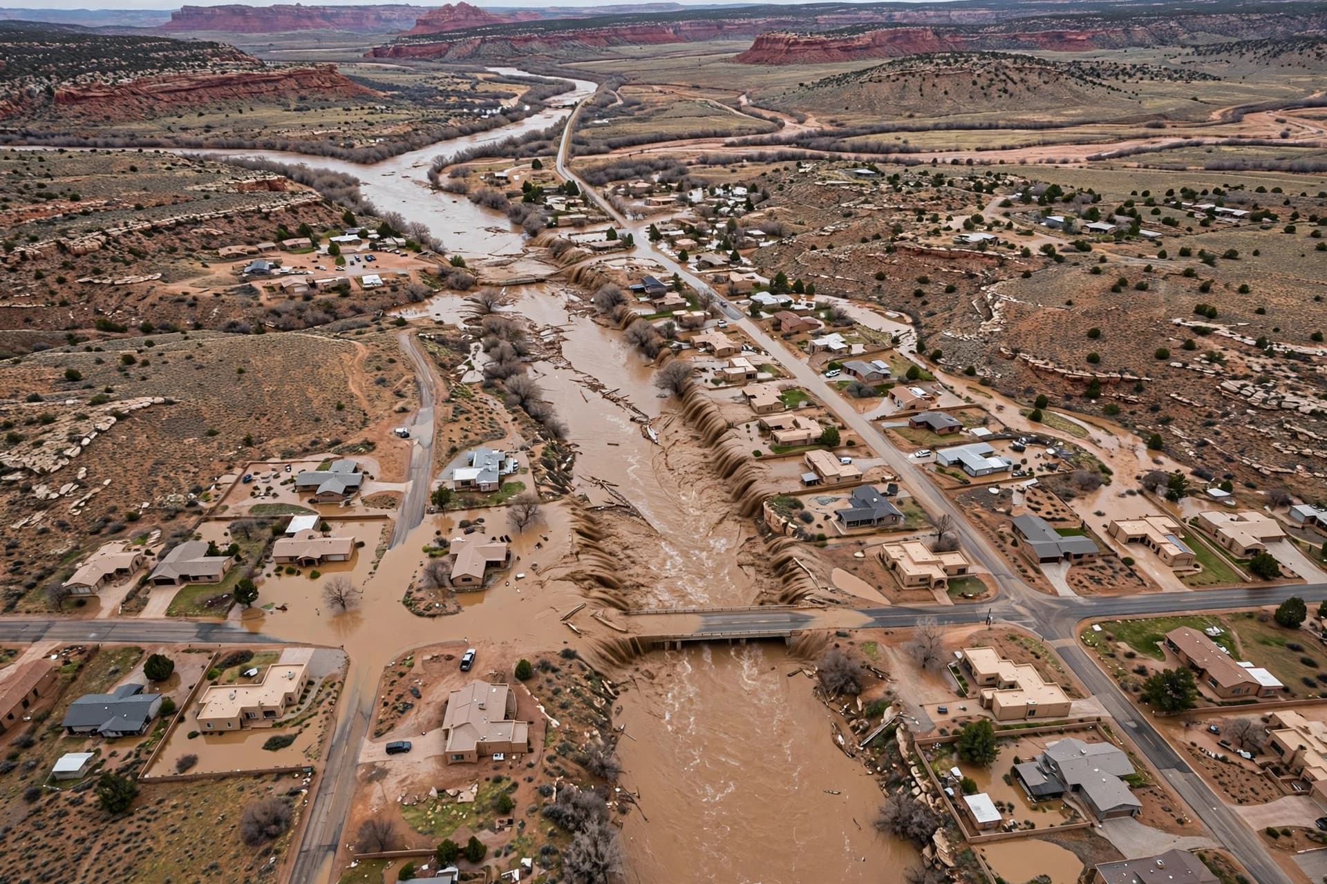 In northern New Mexico, the desert is learning to drown.