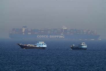 Container ship sinks near Strait of Hormuz amid surge in Iranian attacks