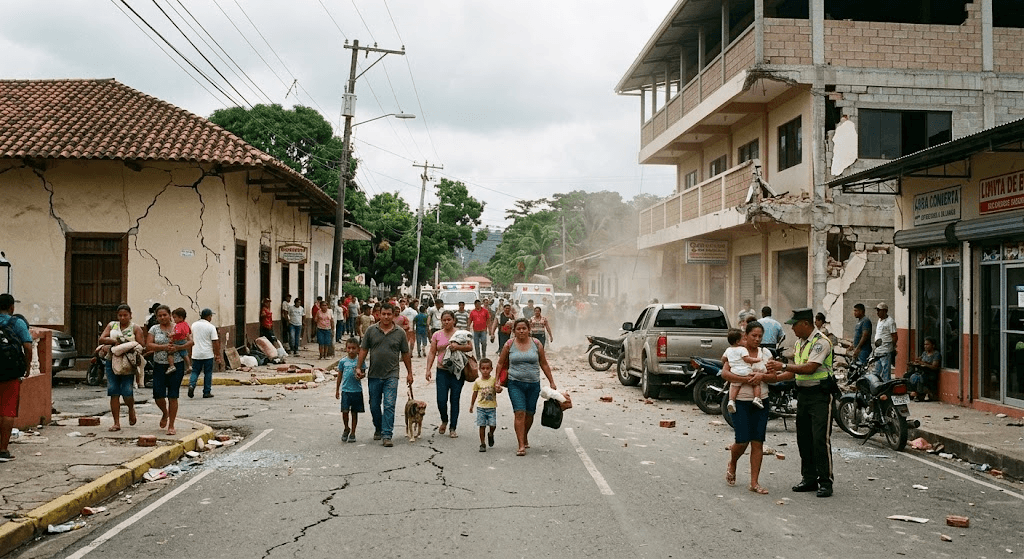 Major 7.7 Earthquake Strikes Southern Panama: Mass Evacuations and Widespread Structural Damage