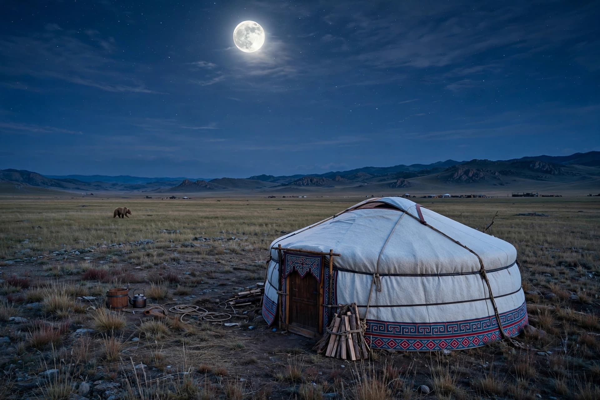 Bear Kills Man in Home Attack Near Mongolian Capital