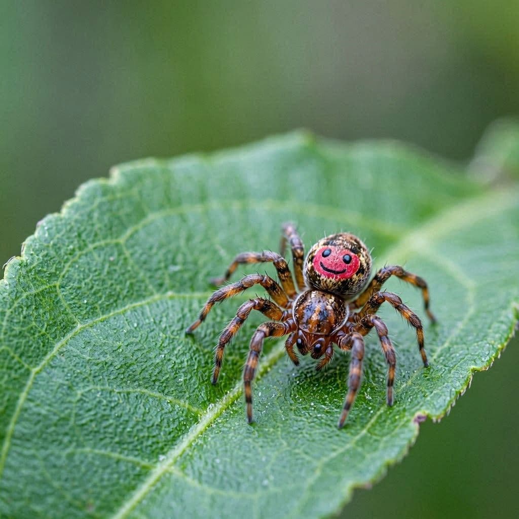 A Smile in the Mountains: The Himalayan Happy-Face Spider