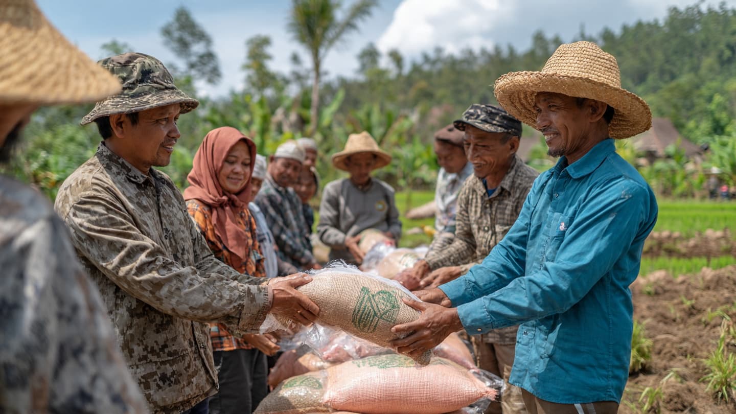 Across Fertile Fields, Free Seeds Nurture Indonesia's Plantation Future With Renewed Agricultural Hope Together Today
