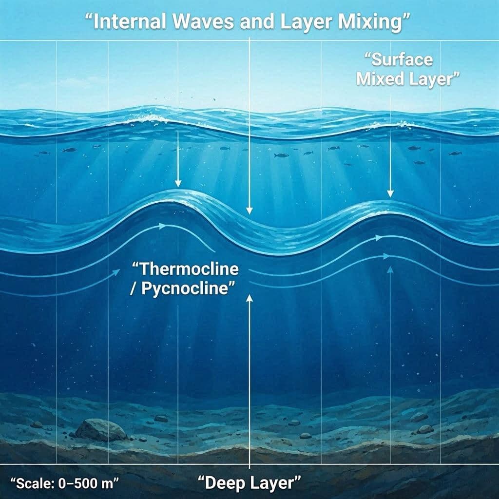 The Butterfly Effect of Deep Ocean Waves