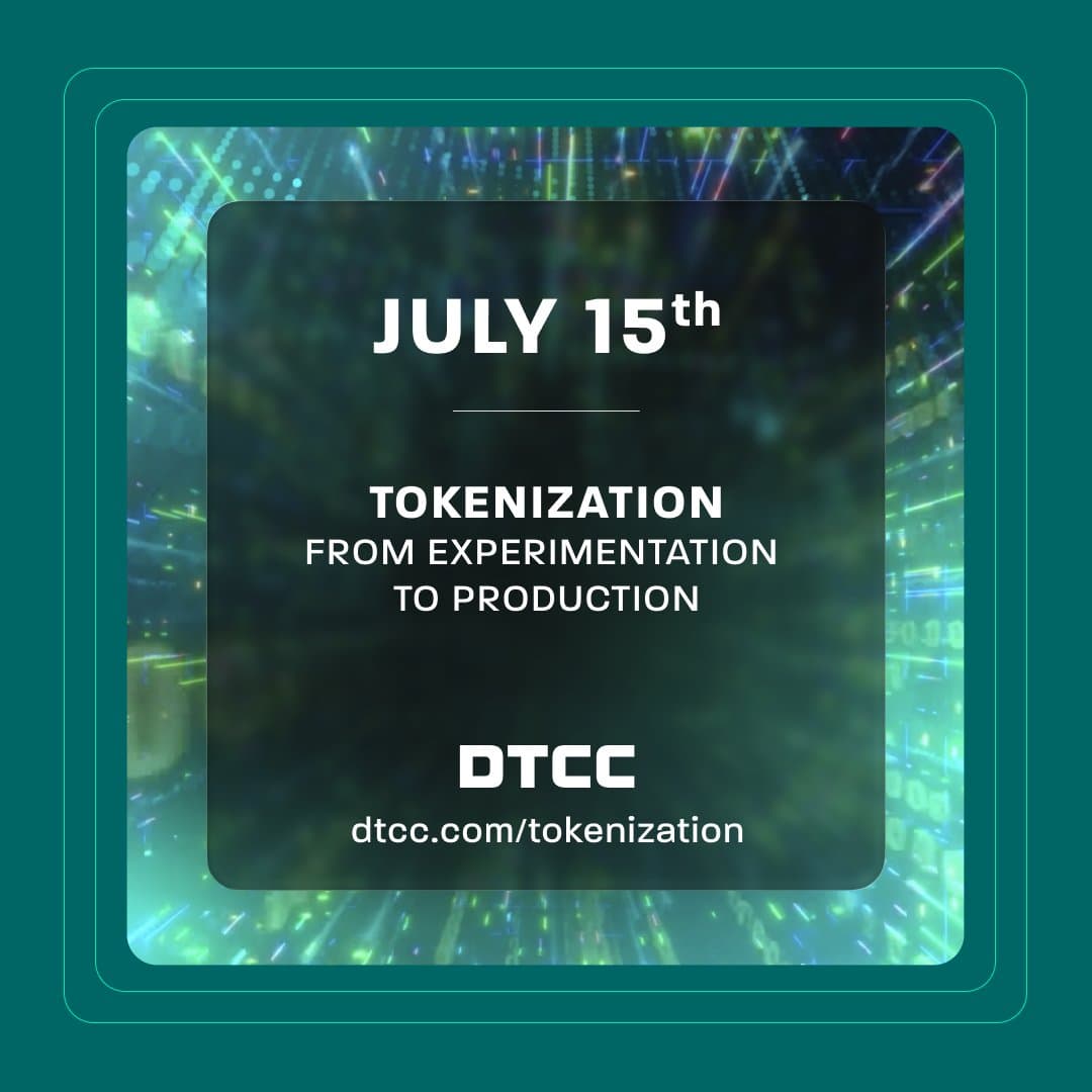 DTCC Highlights Tokenization's Shift From Experimentation to Production