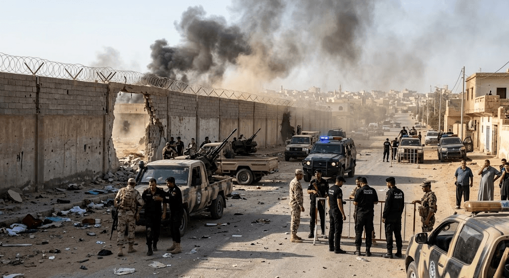 Mass Jailbreak in Surman: Chaos Unleashed as Armed Clashes Trigger Prison Escape in Western Libya