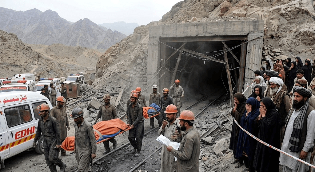 Tragedy in Quetta: At Least 34 Workers Killed in Sudden Coal Mine Blast