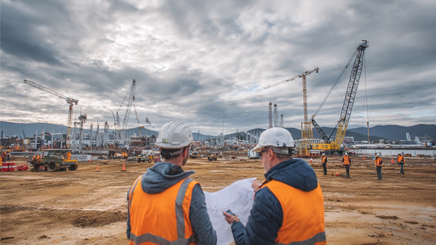 A Stadium Rises Slowly Beneath Tasmania’s Economic Crosswinds