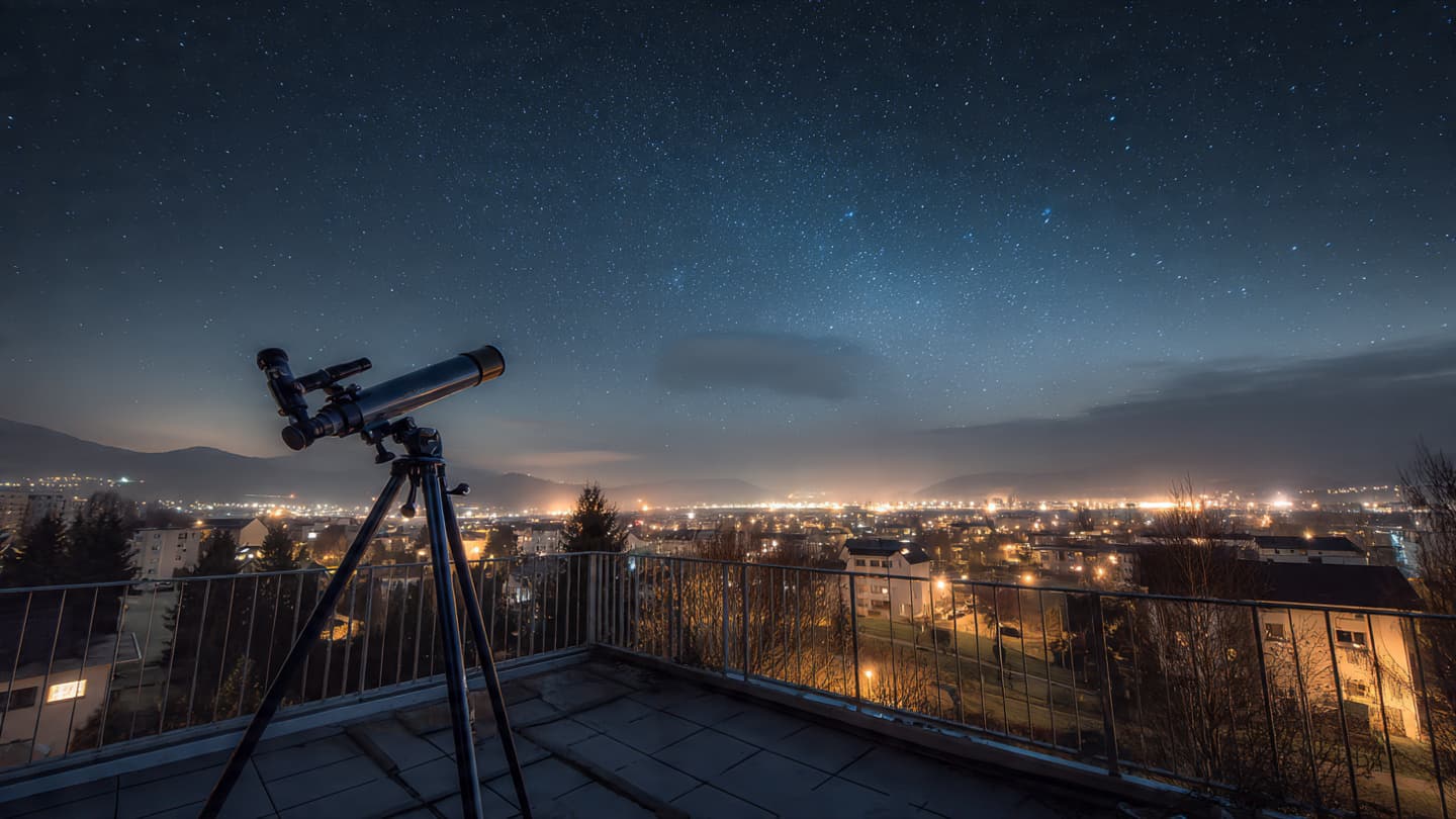 When A Balcony Becomes A Window Into Hundreds Of Distant Galaxies