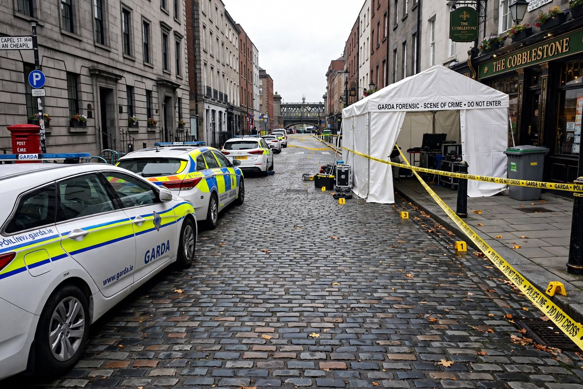 Fatal pub altercation: One man dead following late-night stabbing incident in central Dublin