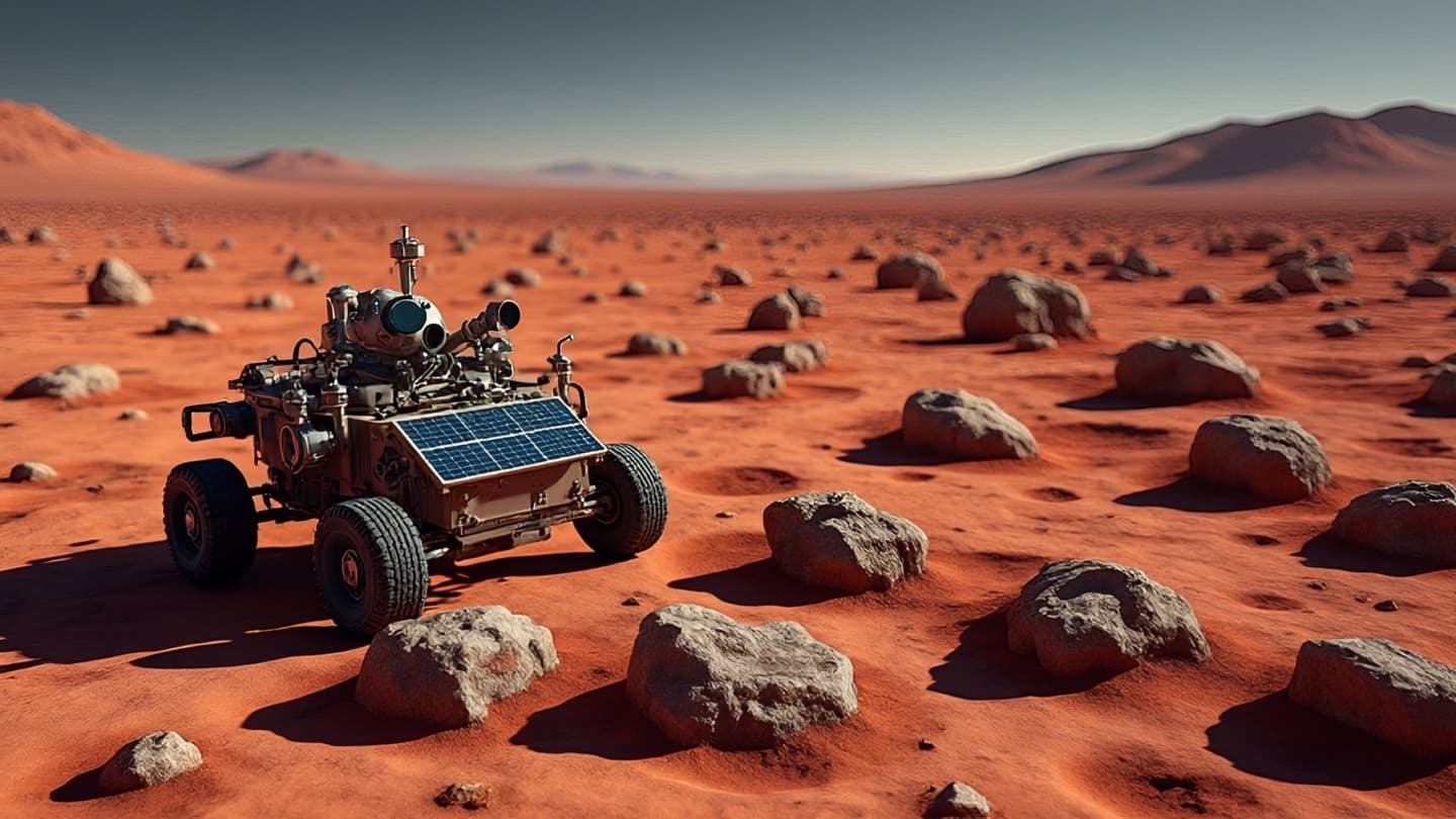 What stories do Martian rocks quietly hold beneath their surface?