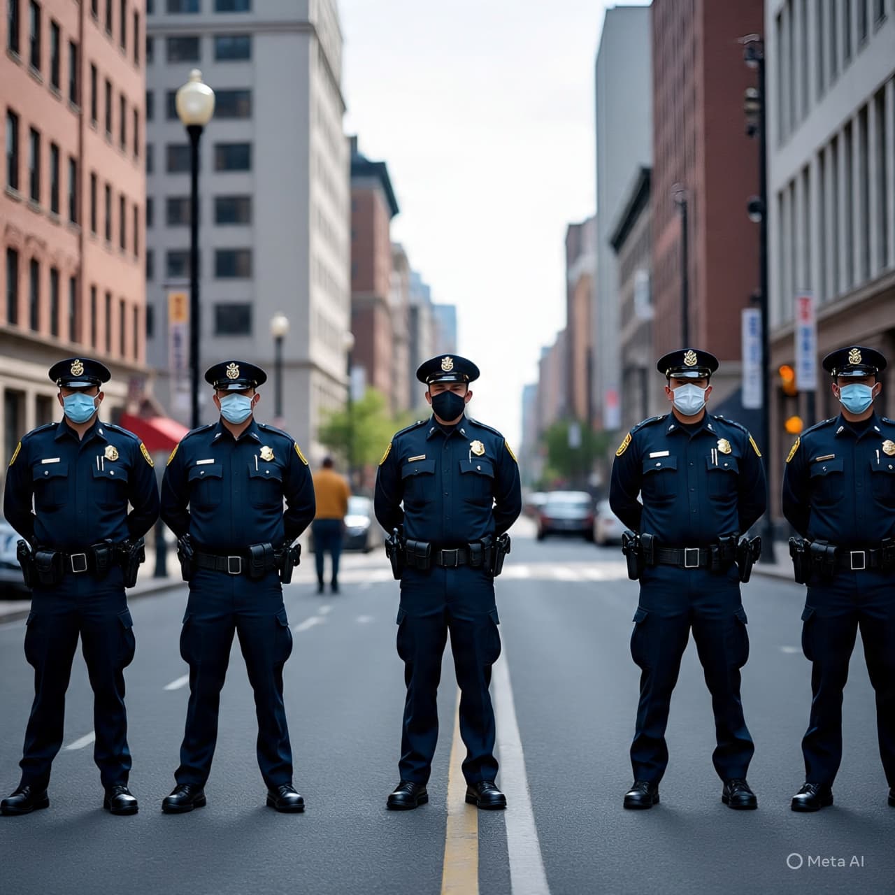 Behind the Badge, Beyond the Mask: What Visibility Means in a Changing Public Space