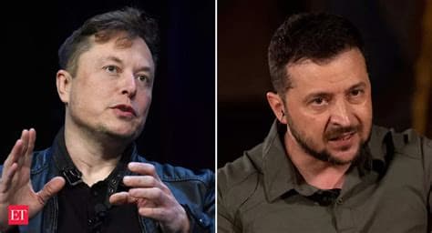 ‘Time for Zelensky to go’: Elon Musk calls for Ukrainian president to step down amid Starlink dispute