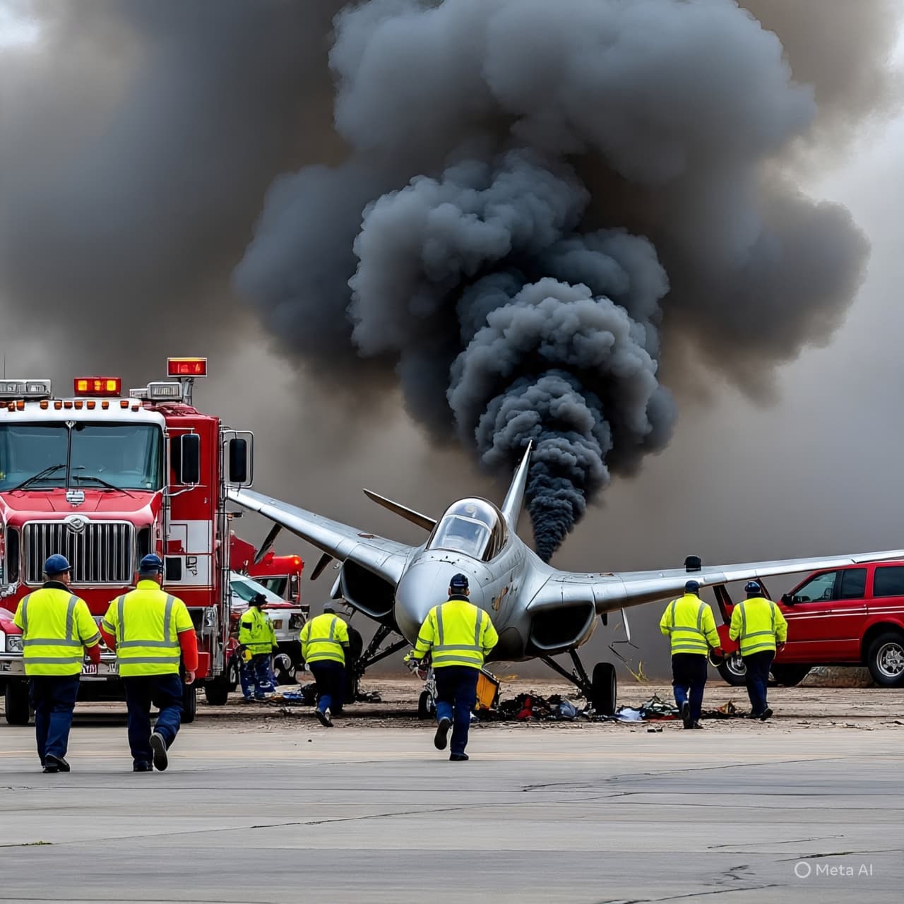 “In the Shadow of the Air Show: A Tejas Jet’s Final Ceremony”